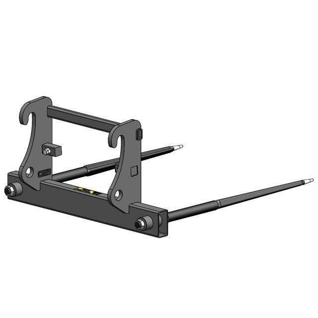 Pic'balle Attelage JCB Compact avec 2 Dents 1100X42 CL Gris référence fournisseur 413697